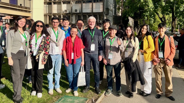 Asistentes UFRO con Dr. Óscar Link